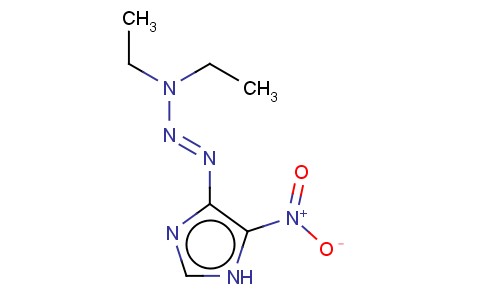 1H-IMIDAZOLE, 4-(3,3-DIETHYL-1-TRIAZENYL)-5-NITRO-